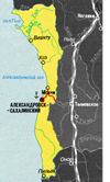 Карта Александровск-Сахалинского района