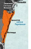 Карта Макаровского района